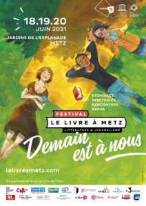 Affiche du Festival Le Livre à Metz