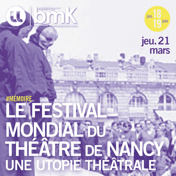manifesto 43x63 "LA CUADRA - 10° FESTIVAL MONDIAL DU THEATRE NANCY" MAY