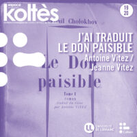 J’ai traduit le don paisible