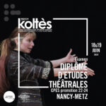 Diplôme d'études théâtrales 2024